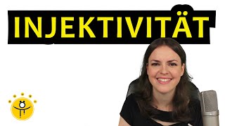 INJEKTIVITÄT beweisen – Gegenbeispiel finden INJEKTIVE Abbildung prüfen Beispiele [upl. by Cantone]