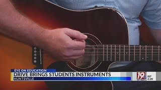 Huntsville Hosts Instrument Drive for Students Who Cannot Afford Them  Sep 4 2024  News 19 at 4 [upl. by Lexerd]