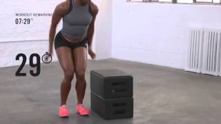 Shelly Ann Fraser Pryces 15 min Intense Interval Workout [upl. by Auqinu]