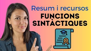 👍 FUNCIONS SINTÀCTIQUES en català  RESUM i recursos [upl. by Suiramed175]