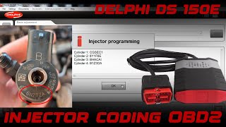 How to code in injectors using DELPHI DS150ECODE INJECTORS [upl. by Gannie]