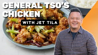 Jet Tilas General Tso’s Chicken  In the Kitchen with Jet Tila  Food Network [upl. by Isyad873]