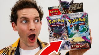 NEW Paldea Evolved Pokémon Booster Box Opening [upl. by Hendrickson769]