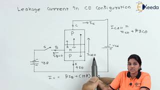 Leakage Current in CE  Bipolar Junction Transistor  Basic Electronics [upl. by Patty]