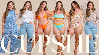 Curvy Swim amp Fall Try On Haul w Cupsheofficial  Size 8  15 OFF w Code Mer15 [upl. by Anahcra]