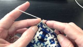 How to Knit M1 Increases in Stranded Knitting or Fair Isle [upl. by Ennazor875]