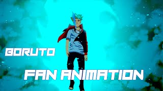 BORUTO VS BORO  TRAILER FAN ANIMATION [upl. by Rema113]