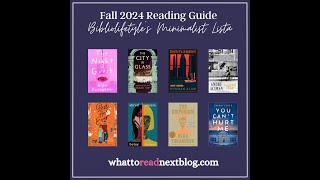 Bibliolifestyles Fall 2024 Reading Guide  Minimalist List [upl. by Syla]