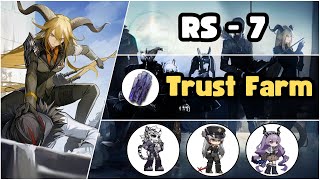 RS  7  AFK Trust Farm 3 Operators 【Arknights】 [upl. by Somerset]