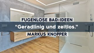 Fugenloses TraumBad Raum GießenWetzlar Badgestaltung Badumbau Badrenovierung – Design 2021 [upl. by Idihsar]