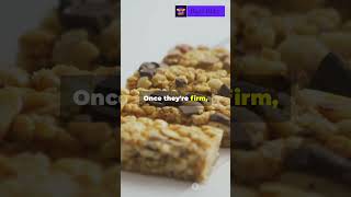 DIY Granola Bars in One Minute 🍫 [upl. by Carilla]