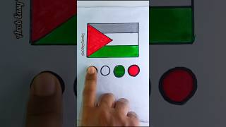 رسمت أعلام الدول العربية كلها💪😁منى بتلون الاعلام😍صوتولنا اول كومنت رسم palestine makeuptutorial [upl. by Obaza]