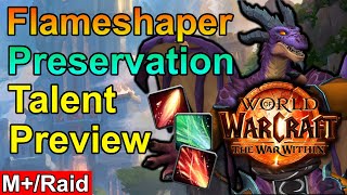 Flameshaper Preservation Is Looking Flexible And Strong Hero Spec Preview [upl. by Elodia819]