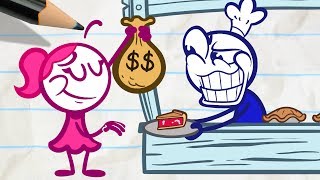 Pencilmisss FUMING Moments  Animation  Cartoons  Pencilmation [upl. by Pinchas]