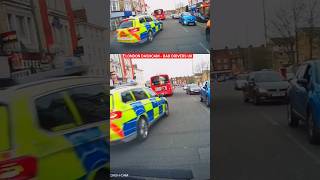 London Dashcam  Put Himself In The Worst Place baddrivers dashcam drivingfails police [upl. by Amihc]