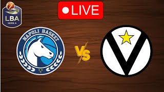 🔴 Live Basket Napoli vs Virtus Bologna  Live Play By Play Scoreboard [upl. by Platto]