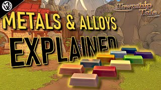 Detailed Breakdown Of Metals amp Alloys  A Township Tale Guide Vol 7  Oculus Quest 2 VR RPG [upl. by Ellehsat]