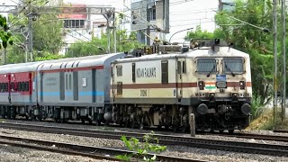 First LHB Run of Mannargudi  Bhagat Ki Kothi weekly express  22674  Indian Railways [upl. by Ober]