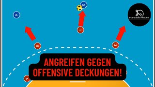 Effektiv angreifen gegen offensive Deckungen Basics für den Angriff gegen 321 und 51Deckung [upl. by Slocum]