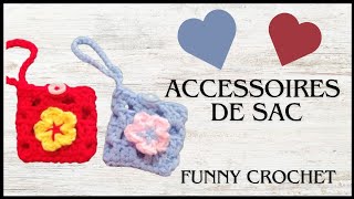 Accessoires de sac au crochet 🥰 [upl. by Pedroza]