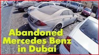 Abandoned Mercedesbenz in Dubai W220 W210 W221 Abandoned luxury cars in Dubai Exotic cars [upl. by Alimhaj]