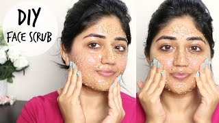 DIY Moisturizing Face Scrub for Dry Skin  corallista [upl. by Birmingham774]