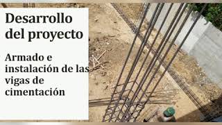 Construcción de Pedestales y Armado Vigas de Cimentación [upl. by Jehovah]