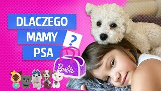 Dlaczego mamy psa Otwieramy saszetki Barbie Szczeniaczki [upl. by Yennep]