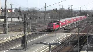 Bahnhof Plattling 18032012 mit agilis und Waldbahn [upl. by Maddy598]