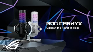 ROG Carnyx  Unleash the Power of Voice  ROG [upl. by Lindemann208]