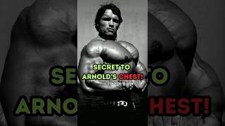 Arnold’s Secret Exercise for Massive Chest shorts bodybuilding [upl. by Laddie]