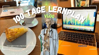 M2 Lernplan Vlog 5  100 Tage Lernplan diaries  Blutentnahmejob  Zeit mit Freunden 💚 [upl. by Olivia]