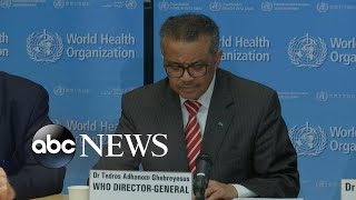 World Health Organization declares coronavirus a pandemic  ABC News [upl. by Willy715]