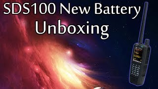 Uniden SDS100 New Battery Unboxing [upl. by Rowan486]