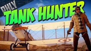 TANK CANNON ON A PLANE  Attack Plane Tank Hunter Battlefield 1 Gameplay [upl. by Emmerich]