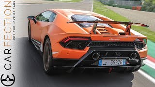 Lamborghini Huracan Performante On The Track In An ActiveAero Masterpiece  Carfection [upl. by Slein]