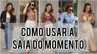 10 LOOKS COM A TENDÊNCIA DE 2024 [upl. by Llenwad]