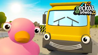 Dylan The Dump Truck Song｜Geckos Garage｜Truck Cartoon For Kids｜Music For Children｜Nursery Rhymes [upl. by Ynes]