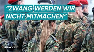 Kriegstüchtiges Deutschland Pistorius will Wehrpflicht nach Schwedens Vorbild [upl. by Vorster]