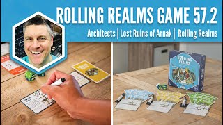 Architects of the West Kingdom Lost Ruins of Arnak and Rolling Realms Game 57 Round 2 [upl. by Stiruc]