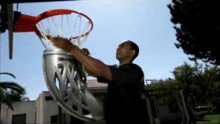 ShootAround Basketball Ball Return Demonstration [upl. by Eramal186]