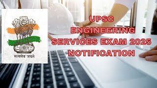 ESE Notification for 2025  Central government jobs  Government jobs for engineering students [upl. by Nere]