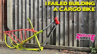 I failed building my Kona UTE  Family cargo bike build Minute [upl. by Iggam]