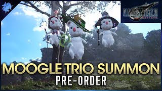 Final Fantasy VII Rebirth  Moogle Trio Summon PreOrder [upl. by Eidarb689]