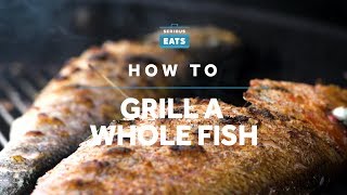 How to Grill a Whole Fish  Grilling Fridays  Serious Eats [upl. by Oer310]