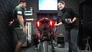 เสียงท่อ Termignoni full system Ducati Panigale V4 โคตรลั่น [upl. by Nivar188]