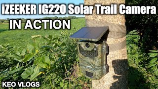 iZEEKER IG220 Solar Trail Camera [upl. by Paulsen]