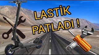 Yine Lastik patladı   HiFree G1 Lastik Tamiri Yaptık [upl. by Bickart]