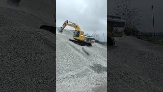 Hyundai excavator working [upl. by Davy]