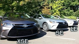 Comparing 2015 Camry Models  How to Pick Your Trim Level [upl. by Eillit]